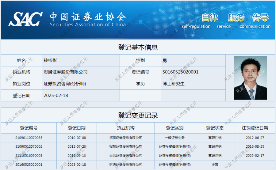 天风证券痛失两员大将，孙彬彬转投财通证券、宋雪涛加盟国金证券