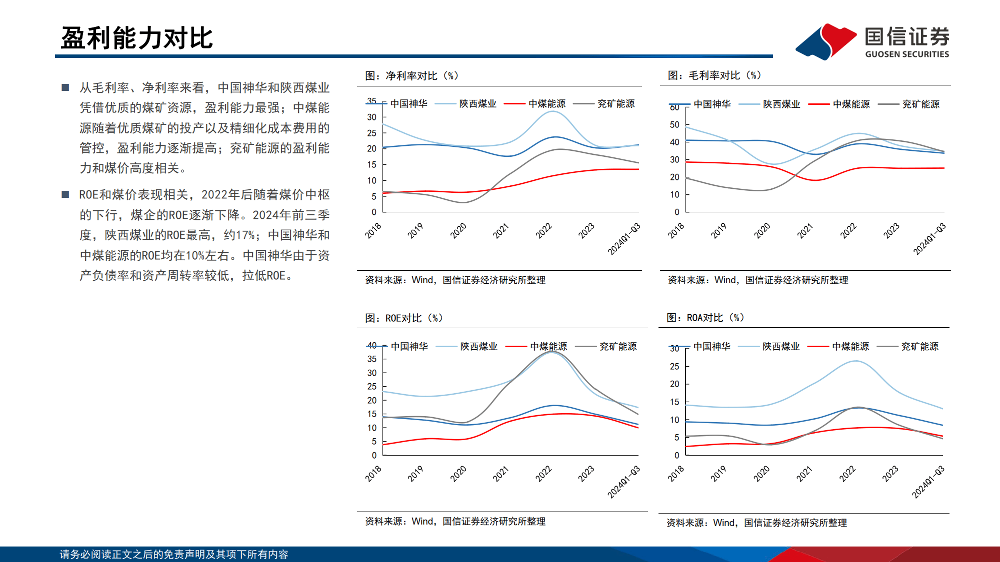 煤炭行业专题：千亿市值煤企龙头对比解析-国信证券