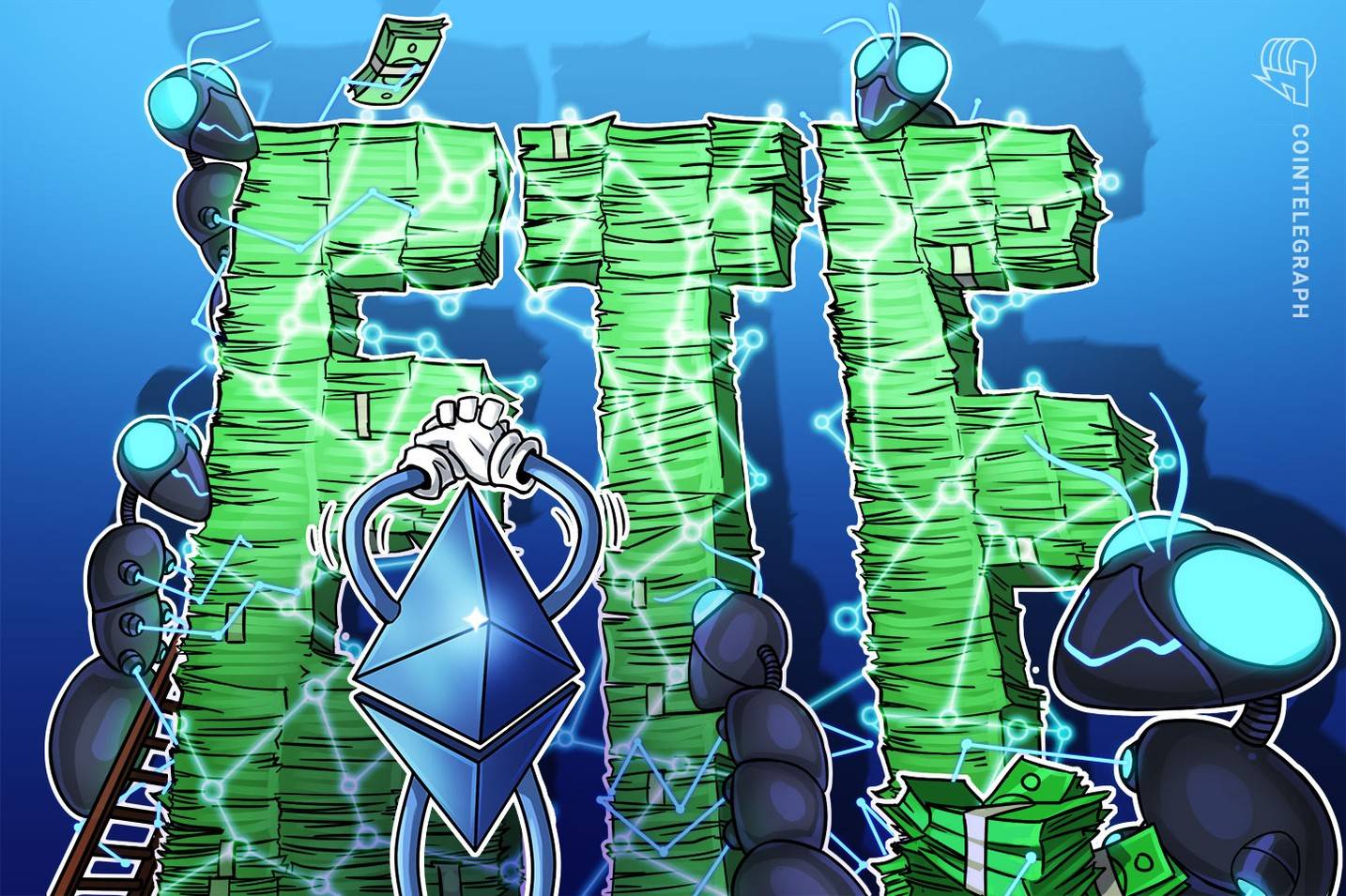 以太坊ETF迎来创纪录的10亿美元资金流入，ETH显示看涨信号